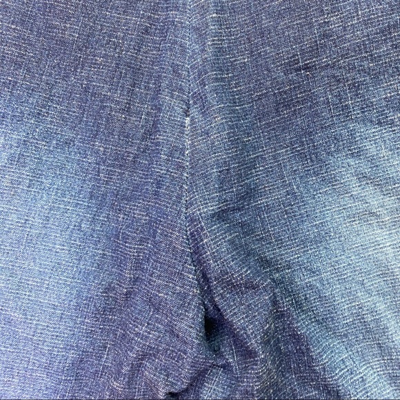 Vintage Rave R4R Denim Capri Blue Jeans Distress - Picture 16 of 16